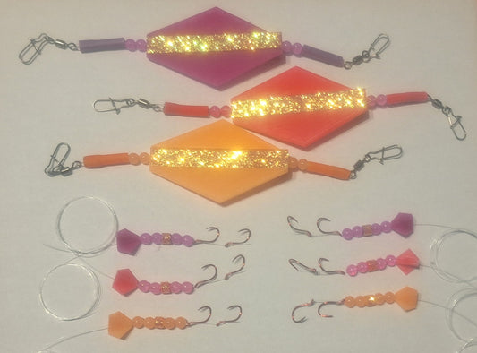Cyclone flashers and spinners