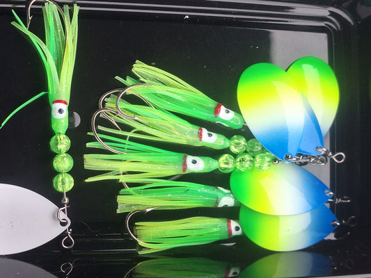 Rainbow green #5