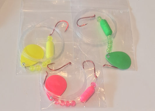 Walleye spinners